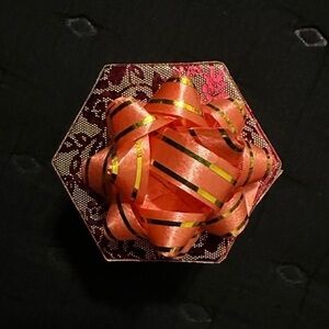 Red & Gold Ring Box